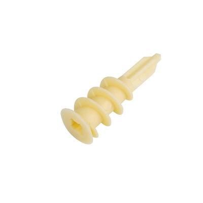 Yellow Nylon Self Drilling Drywall Hollow Wall Anchors for Plasterboard