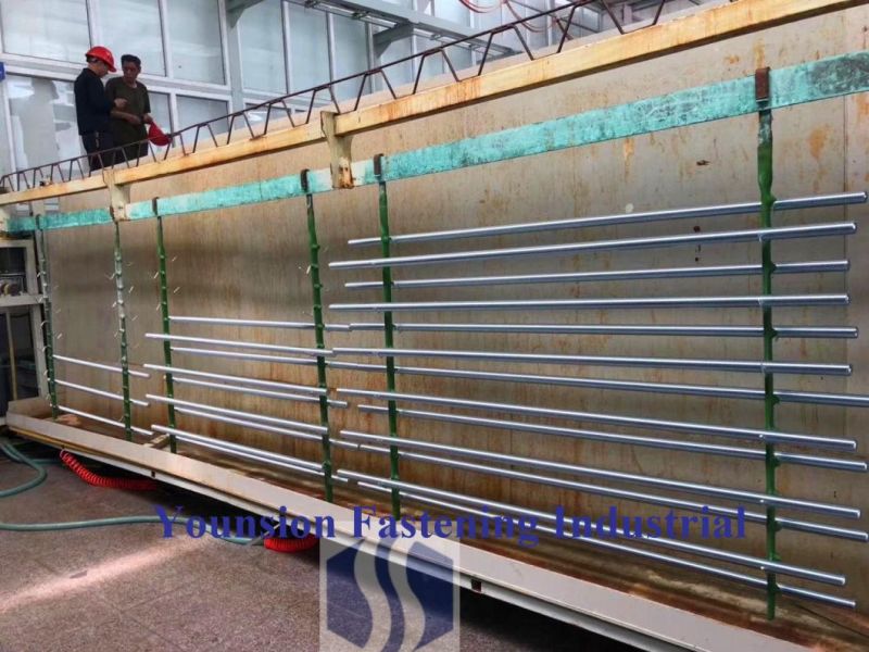 Shining White Blue Zp and 4.8 Grade with Heavy Weight Thread Rod in DIN975