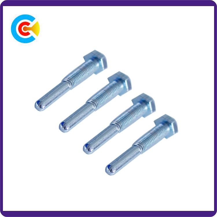 DIN/ANSI/BS/JIS Carbon-Steel/Stainless-Steel Outside Hexagon Head Hand-Twist Machine M6 Screw
