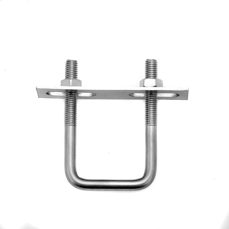 High Strength and Hardness Stainless Steel Square U Bolt