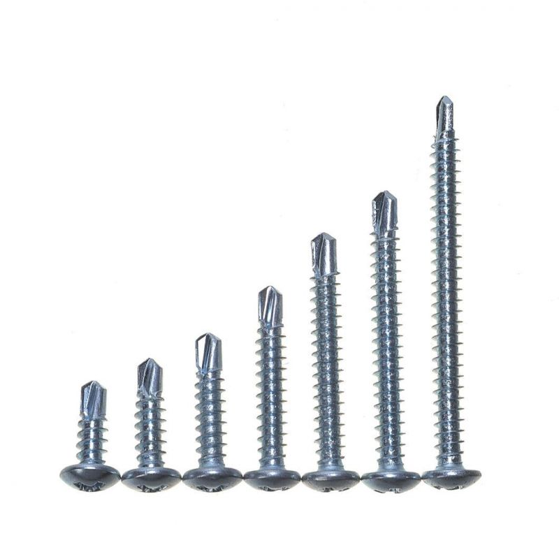 304 Self Drilling Screw DIN7504K Roofing Bimetal Screw