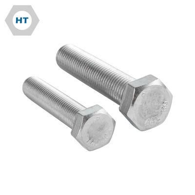 304/316/316L Stainless Steel Screws SS304 SS316 SS316L DIN933 Hex Head Bolt U Bolt 1.4404 1.4401 1.4301 Stud Bolt Eye Bolt