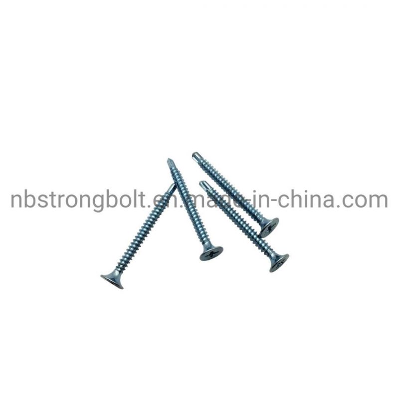 C1022 Phil Drive Bugle Head Self Drilling Screw Bsd #2 Drill with Zinc Plated 6X1.5/8"