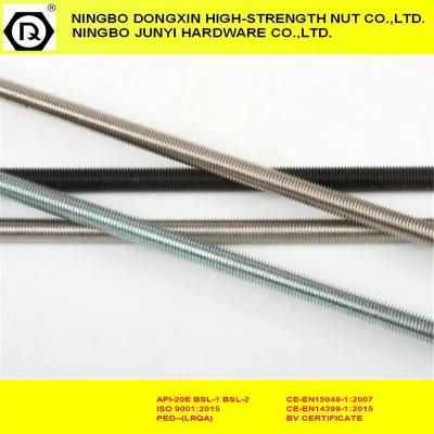 Carben Steel Zinc Plated ASTM A193 B7m Full Threaded Bars