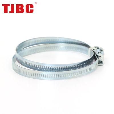 Half Steel Quick Release and Lock Hose Clamp with French Design for Exhaust Pipe, Ventilation Pipe Fastener Hardware, 23--275mm