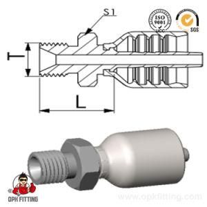Bsp Male Double Use for 60&deg; Cone Seat Union Fitting/ Integrated Hose Fitting(12611A-Y