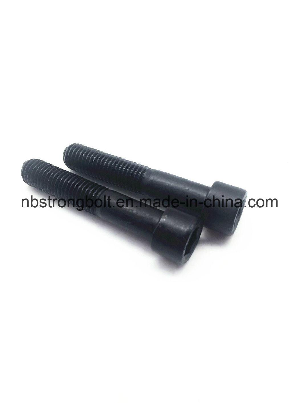 Hexagon Socket Head Cap Screw DIN912 Grade 12.9 with Black Oxid