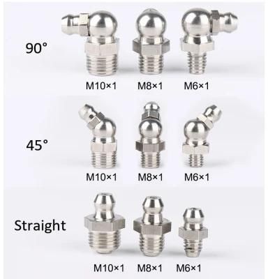 Factory Price Grease Fitting Steel Grease Nipple