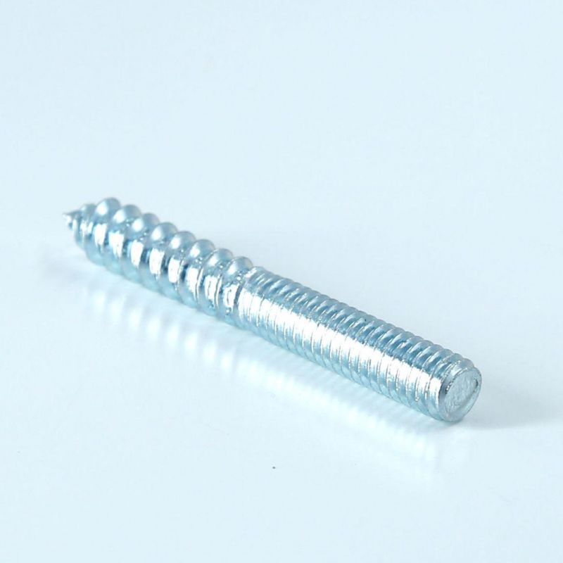 Hanger Bolt Wood to Metal Dowels Double Ended Furniture Fixing Self Tapping Screws Wood Thread Stud Double Ended Screw