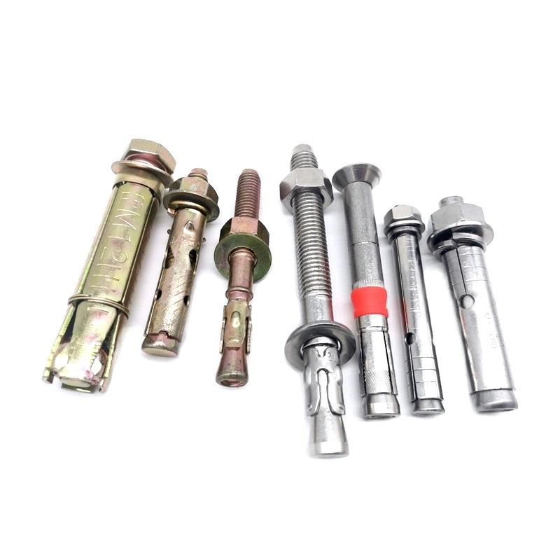 Zinc Carbon Steel Nail Hitting Standard Expansion Bolts