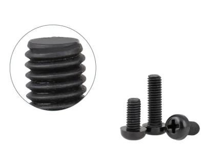 Slotted Pan Head Screws White Truss 3mm Nylon Nuts and Bolts Black Photo Plastic Screw