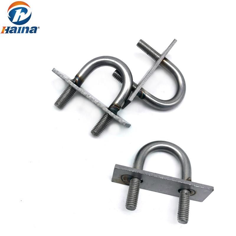 A2 A4 Stainless Steel U Bolt with Plate