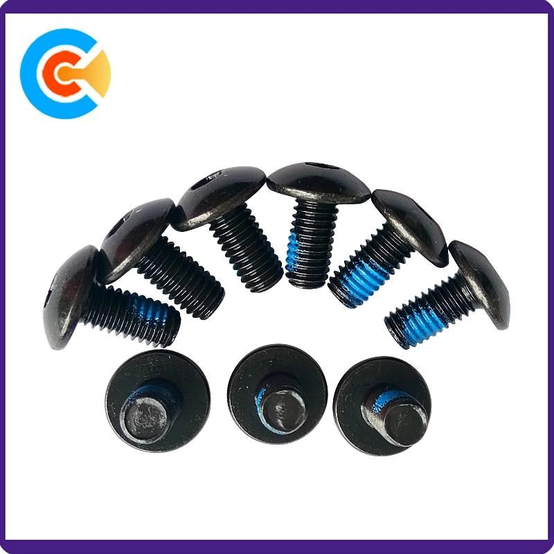 Customized M6 Machine Carbon Steel Screw Black Screw