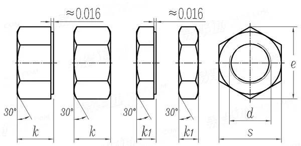 Cheap Price Best Quality M3 to M100 Carbon Steel Dacromet DIN934 ISO 4032 Hex Nut