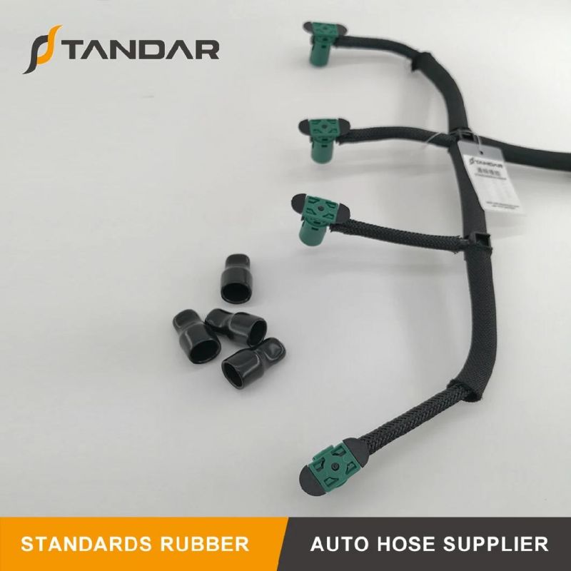 Lr051528 Diesel Fuel Injection Return Leak off Overflow Tube Pipe for Land Rover and Discovery