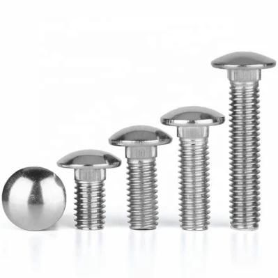 High Quality Stainless Steel DIN603 Round Head Square Neck Carriage Bolt