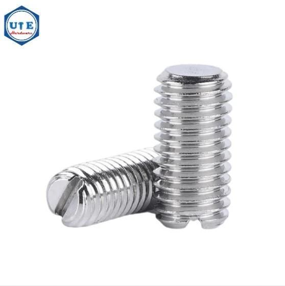 Stainless Steel 304/316 Brass/ Hex Socket Set Screws (Grub screw) DIN913 DIN914 DIN915 DIN916 Grub Screw Brass Slotted Allen Grub Set Screw /DIN551/DIN553