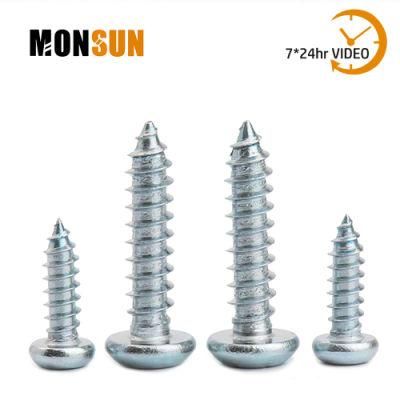 Star Drive Pan Head Carbon Steel Self-Tapping Sheet Metal Screw
