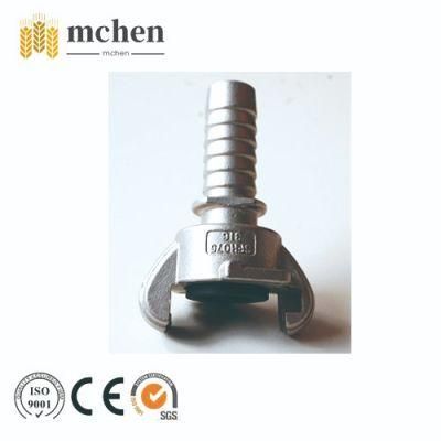 Stainless Steel Clamp Pipe Clamp DN40 Cam Lock Coupling Type a B C D E F Dp DC Camlock Fittings