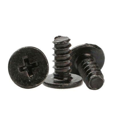 Mini Black Oxide Ultra Low Head Cross Recess Head Screw