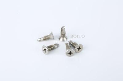 SS304 Flat Head Countersunk Head Philip Self Drilling Screw