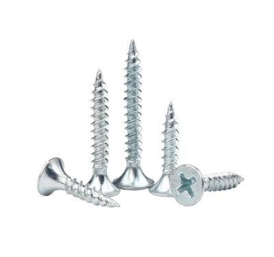 Mixed Stowage Blue-White Zinc Plated Countersunk Head Self-Tapping Drywall Screw for Amazon Seller