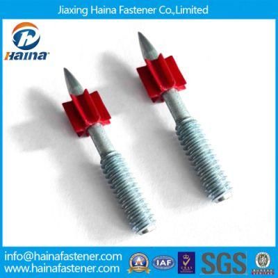 China Manufacturer High Strength Alloy Steel M6/Ts 1/4&quot; Thread Nails