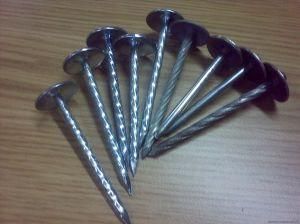 Twisted Plain Smooth Screw Shank Nails Roofing Nails with Washer Clavo PARA Techo