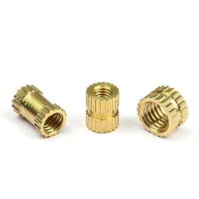 Customize Knurling Threaded Brass Insert Nut for Plastic