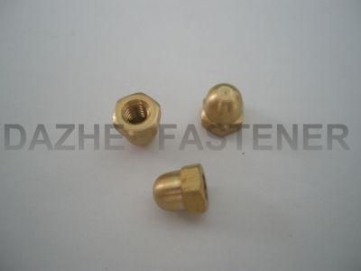 DIN1587 Copper Hex Domed Cap Nut