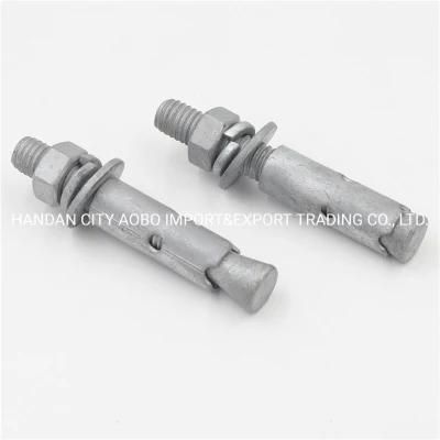 HDG 3/8*70, 1/2*100 Carbon Steel Set Anchor Korea Market