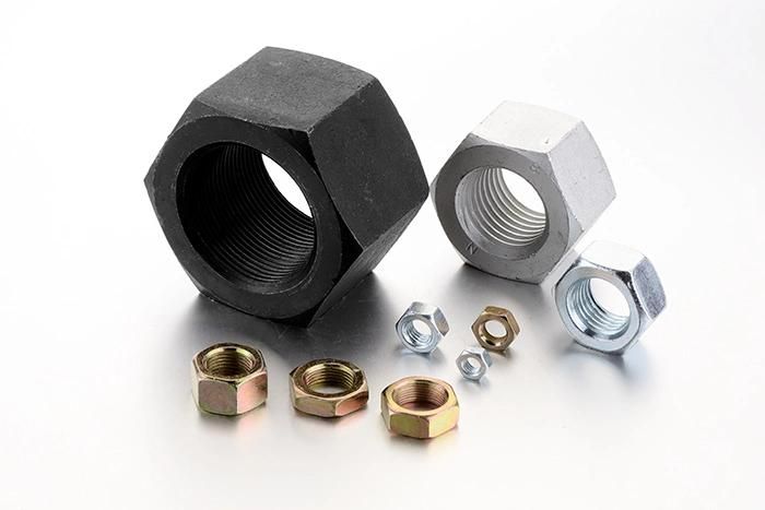 Small Qty Best Price DIN934 Carbon Steel Hex Nuts Stainless Steel Hexagon Head Nuts