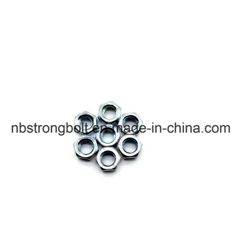 Hex Nut with Zinc Plated