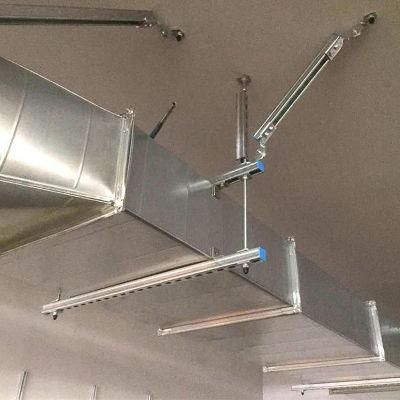 Q235B Rectangular Duct Seismic Bracket Single-Way Lateral Seismic Bracket