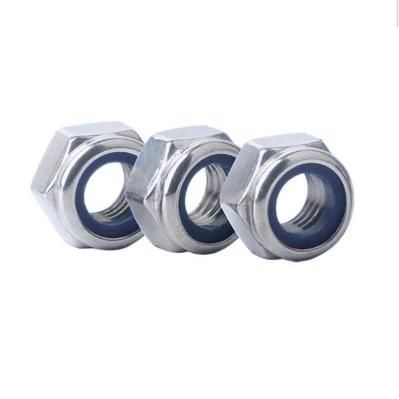 DIN 985 DIN 982 Stainless Steel Insert Nylock Nylon Lock Nut Bolt and Nut