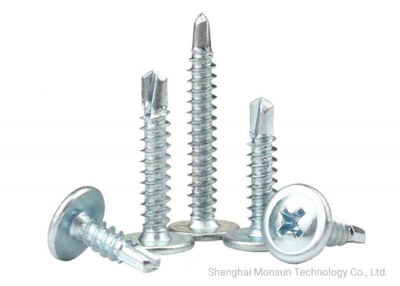 Modified Truss Head Phillips Drive Zp Sheet Metal Screws