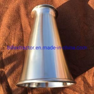 Stainless Steel 304 Concentric Hopper Reducer Use for Bho Closed Loop Extractor