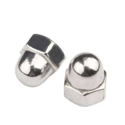 M6 Stainless Steel A2-70 DIN1587 Hexagon Domed Cap Nuts