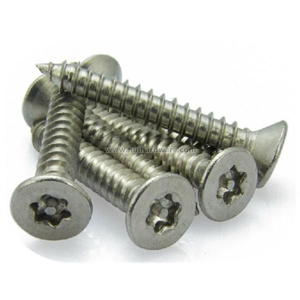 Stainless Steel Flat Head Security Self Tapping Screws