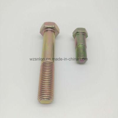 Ppap Level 3 Zinc Plated Hex Head Bolts with Half Thread