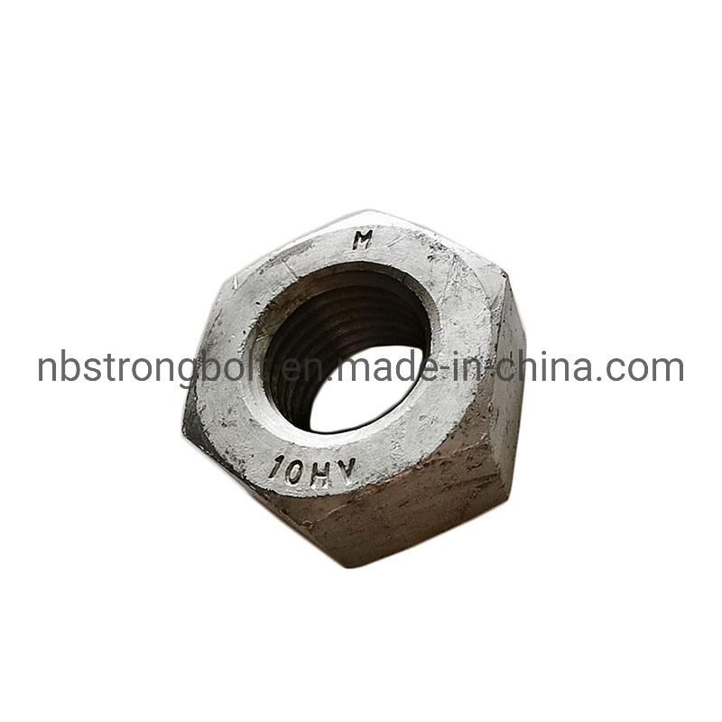 EN14399-4 Hex Nut Cl. 10 with HDG