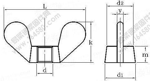 Stainless Steel DIN315 Butterfly Nut Cheap and High Quality and Precise Galvanized