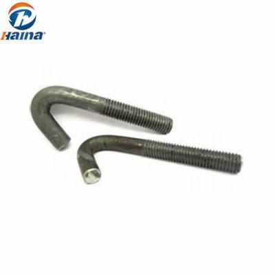 Carbon Steel J Type Anchor Bolt J Bolt
