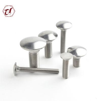 Round Head Square Neck Stainless Steel 304 316 Carriage Bolt/A2 A4 Carriage Bolt