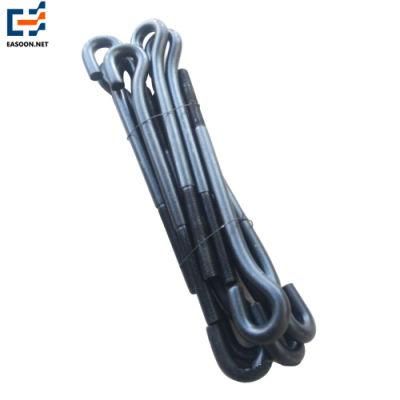A36 Anchor Bolt Black Finish Ms Bolt and Nut Price