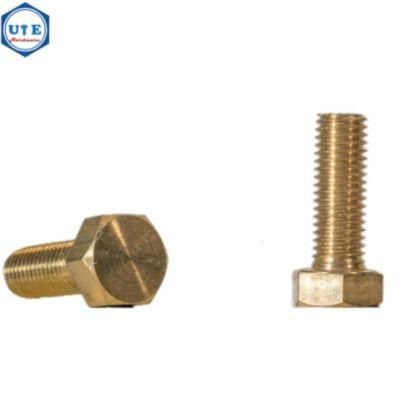 High Quality Brass Hex Bolt DIN933/ANSI