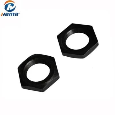 Black Hexagon Thin Nuts, Hex Nut/DIN439, DIN562/ Hex Thin Nut