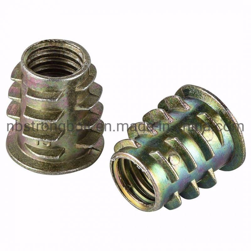 Furniture Nut with Yellow Zinc Plated