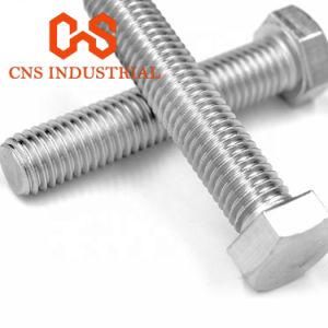 Factory Price Stainless Steel SS316 SS304 DIN 931 DIN 933 Hex Bolts an
