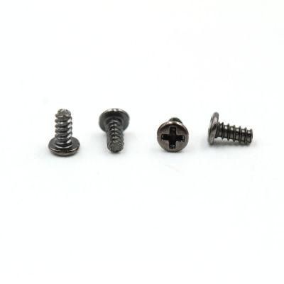 China Custom M0.6 M0.7 M0.8 M1.0 High Precision Carbon Steel Small Electronic Miniature Screws